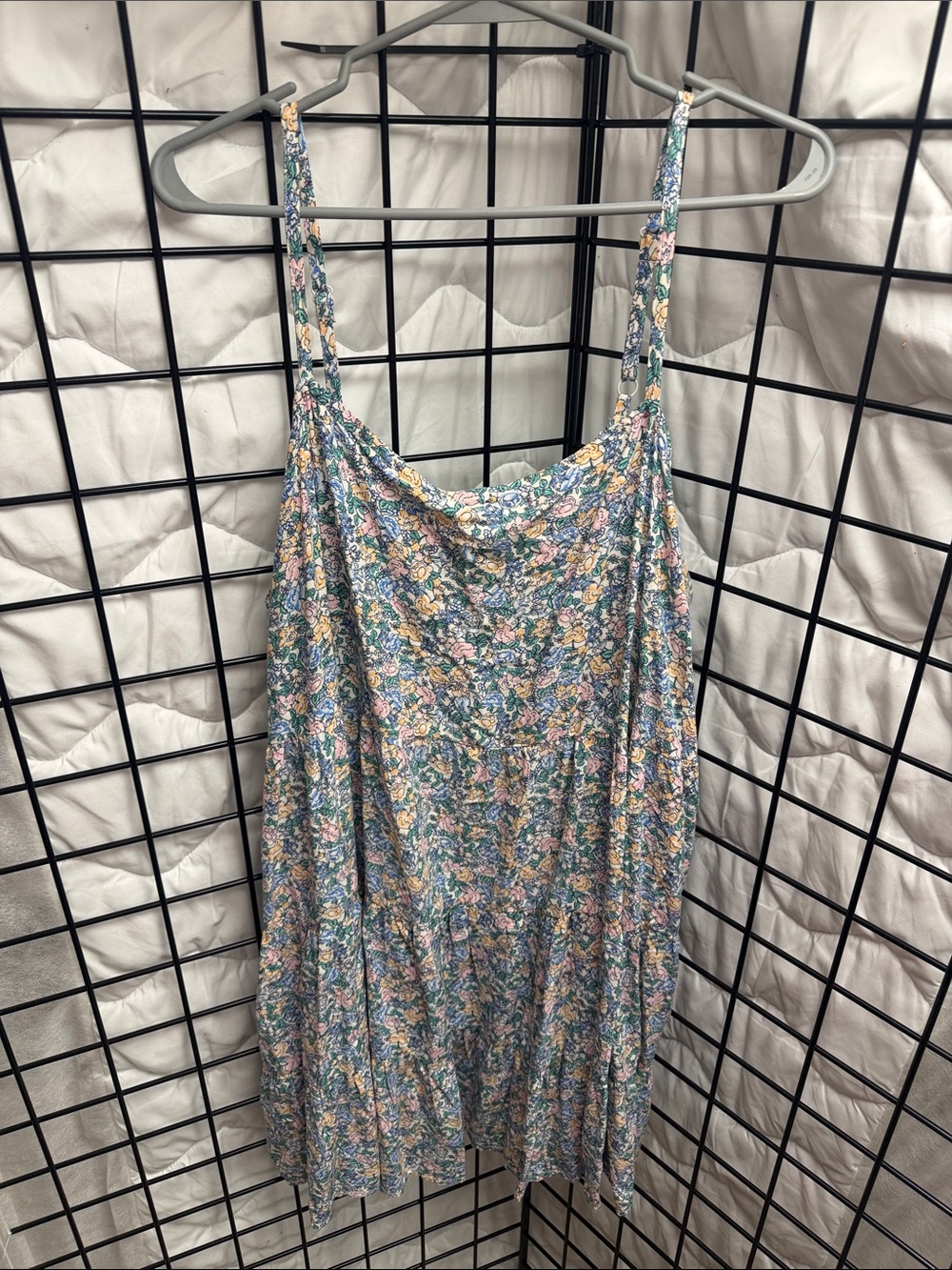 Old Navy Floral Mini Dress in Blue, Pink, Yellow